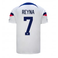 Echipament fotbal Statele Unite Giovanni Reyna #7 Tricou Acasa Mondial 2022 maneca scurta